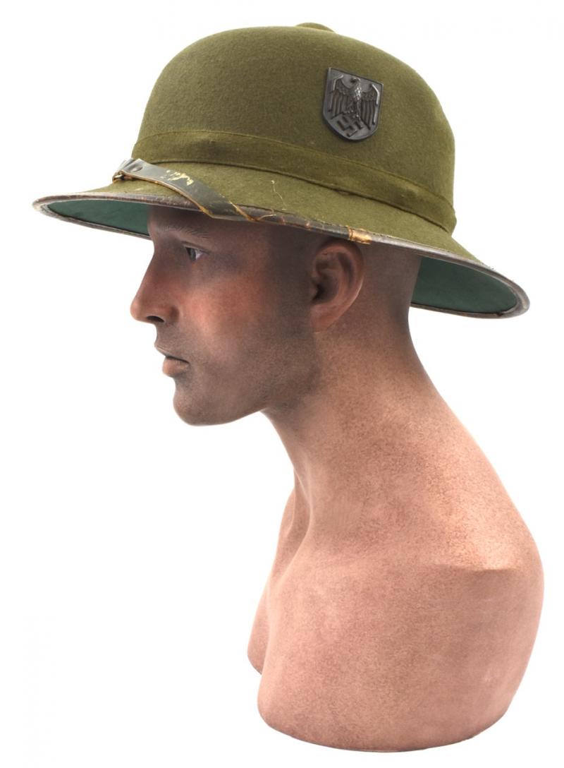 DAK Wehrmacht Tropical Pit Helmet