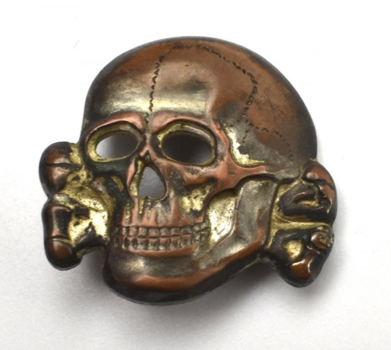 SS Visor Cap Skull by “RZM 499/41” – Zimmermann.