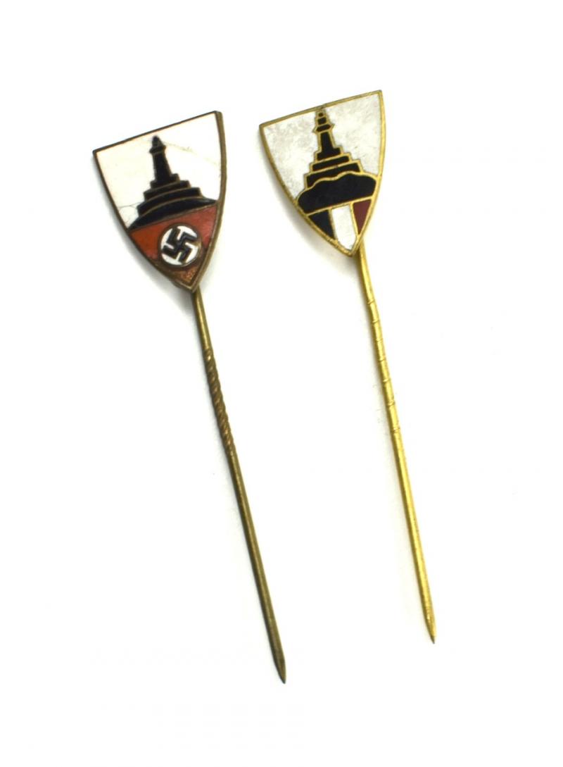 2 Kyffhausser Bund Stickpins