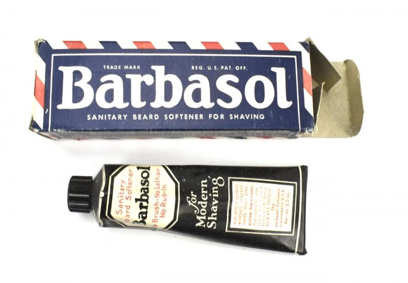 US WW2 Barbasol Shaving Cream