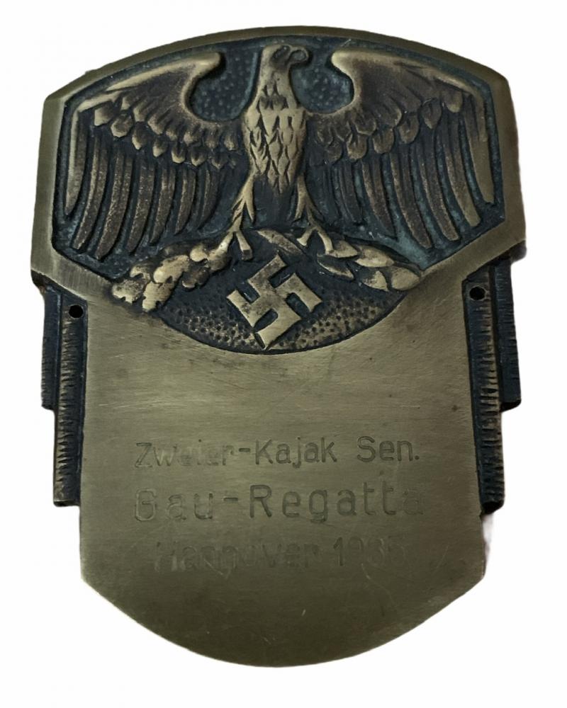 Vehicle Plaque Regatta 1935