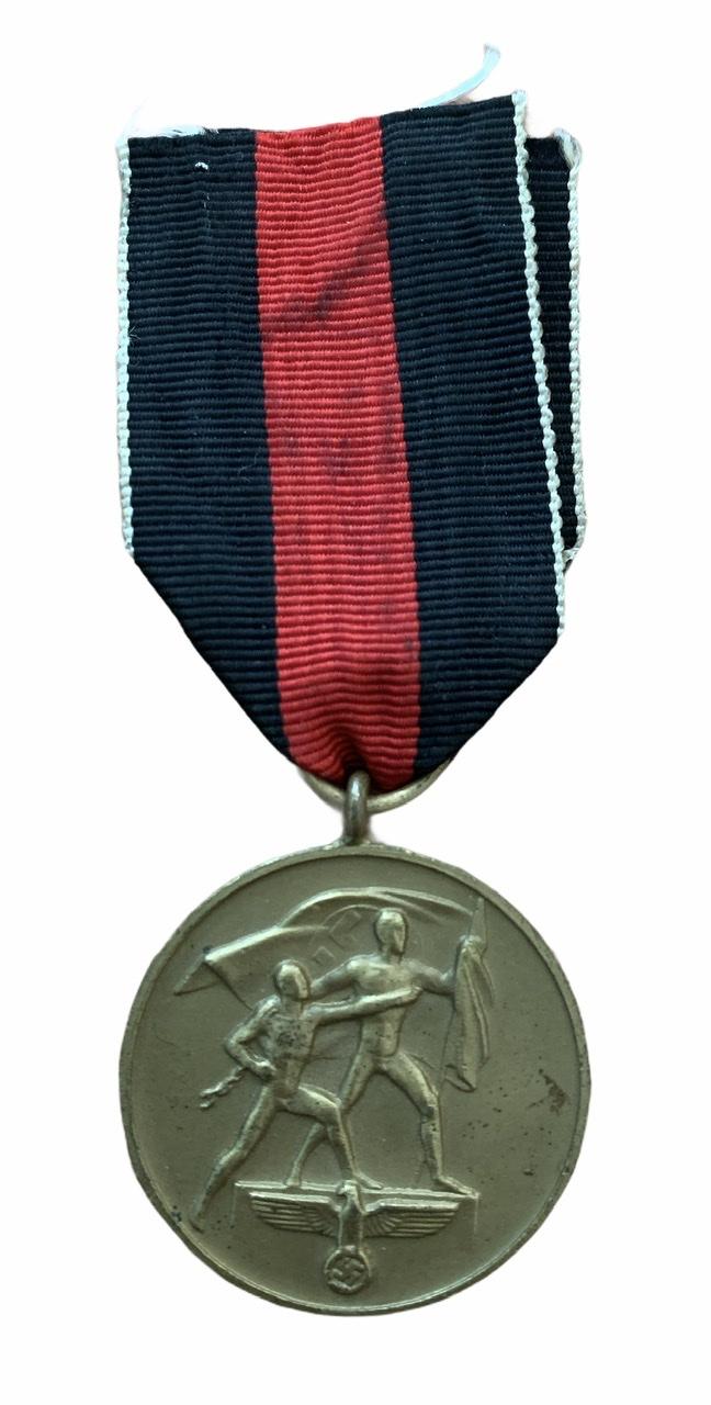 1 Oktober 1938 Medal