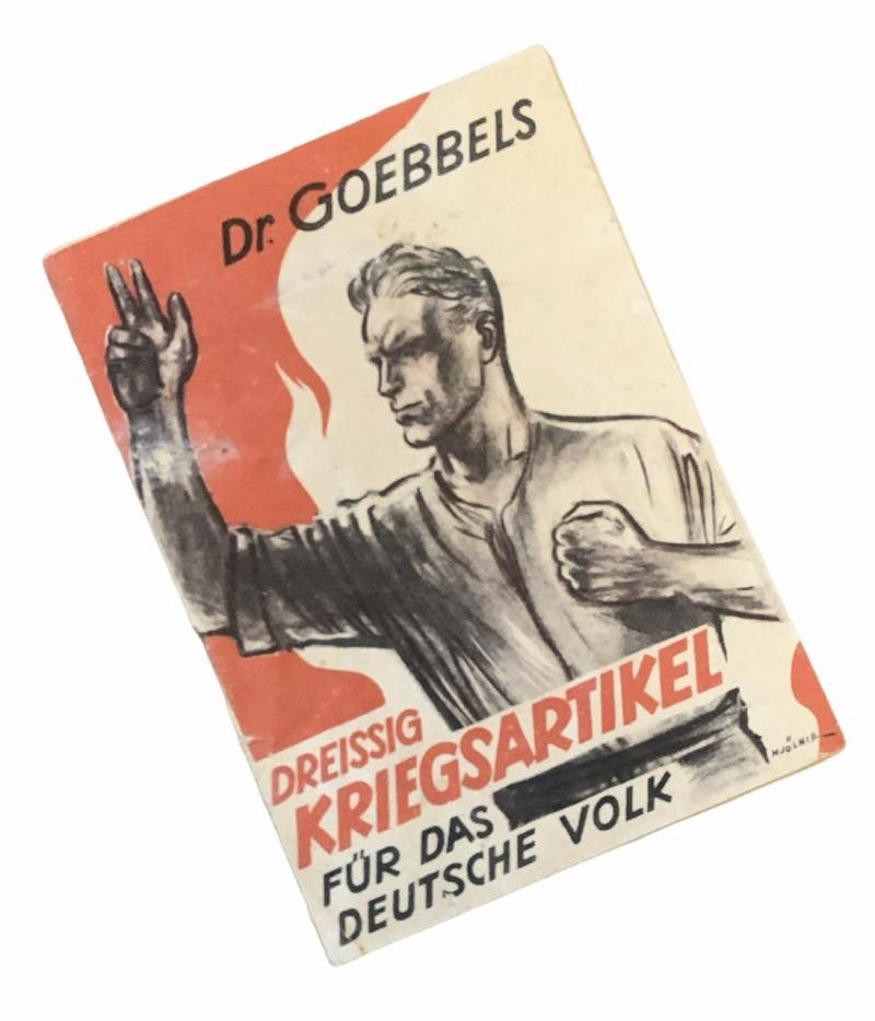 Pocket Booklet Dr. Joseph Goebbels