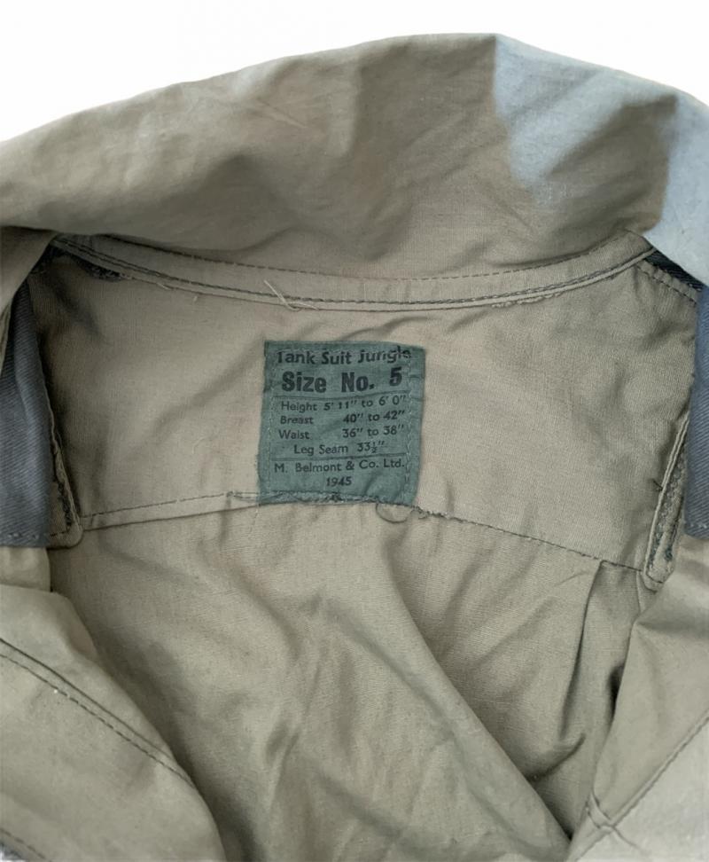 IMCS Militaria | British WW2 Pixie Tank Suit for Jungle use
