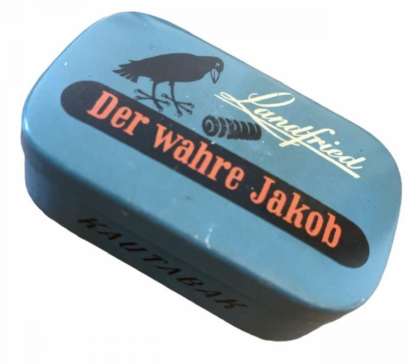 German Chewing Tabacco Can