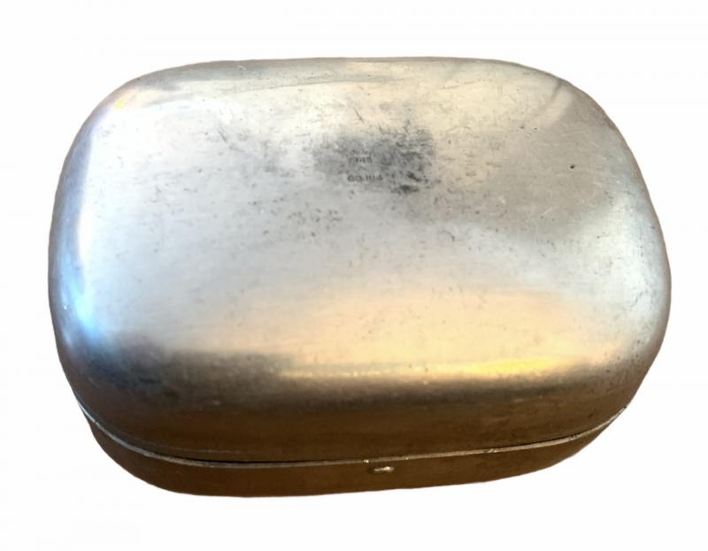 British WW2 Aluminium Soap Container