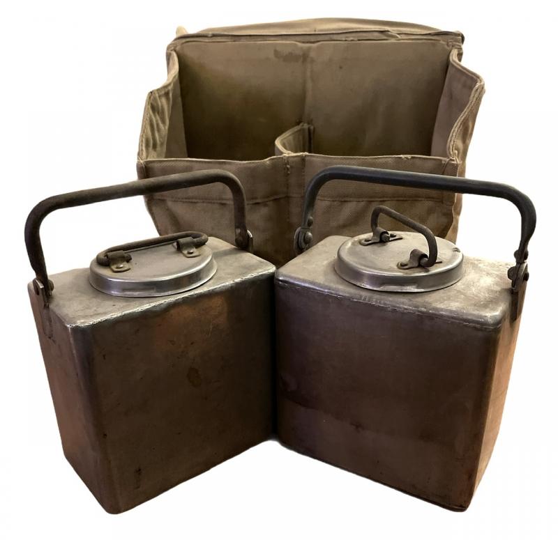 British WW2 Pack Carrier with 2 Food Containers