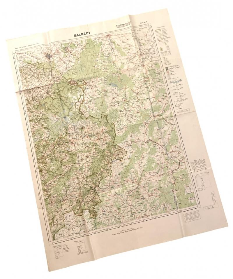 Wehrmacht Roadmap Malmedy Ardennes