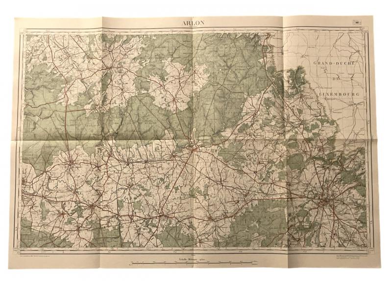 Belgium pre WW2 Roadmap Arlon