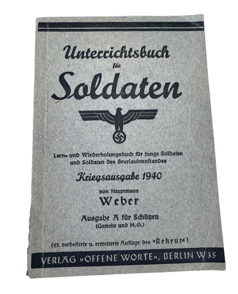 Wehrmacht Soldiers Trainig Book