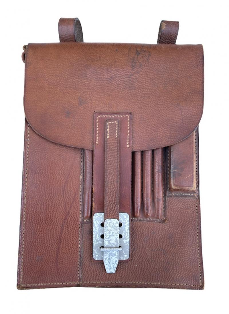 Luftwaffe/Wehrmacht Brown leather Mapcase