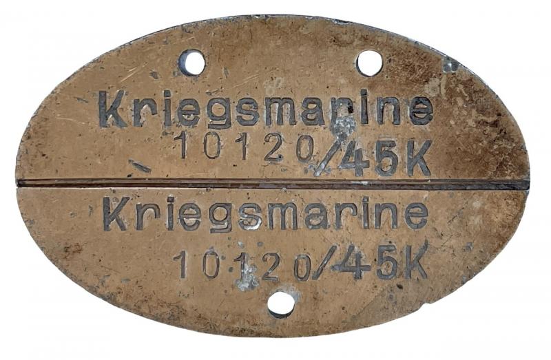 Kriegsmarine (Dog-Tag) E-Marke