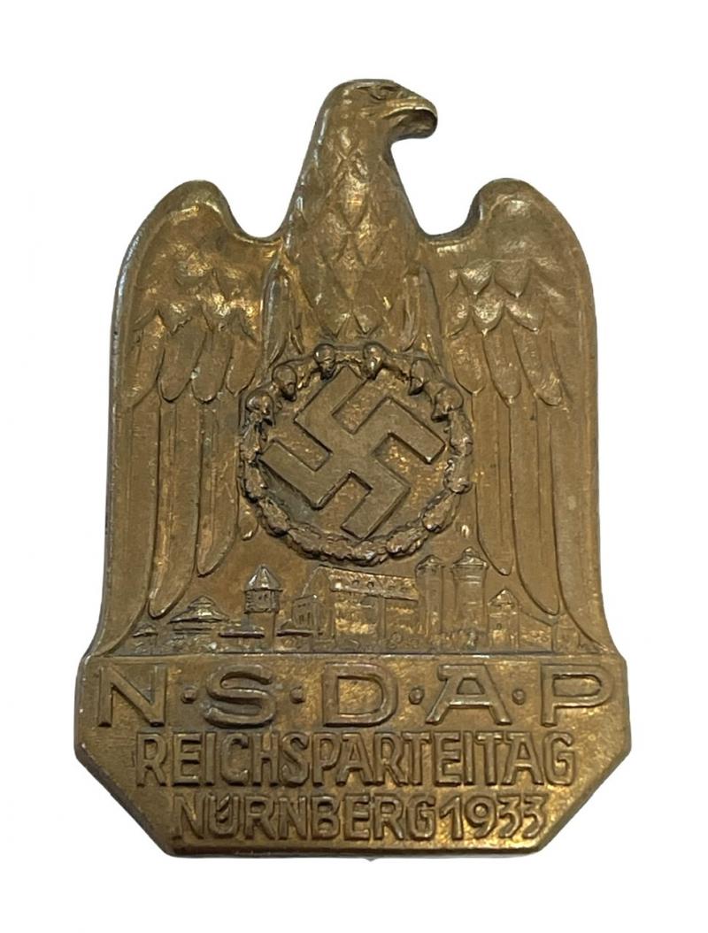 NSDAP Reichsparteitag Badge 1933