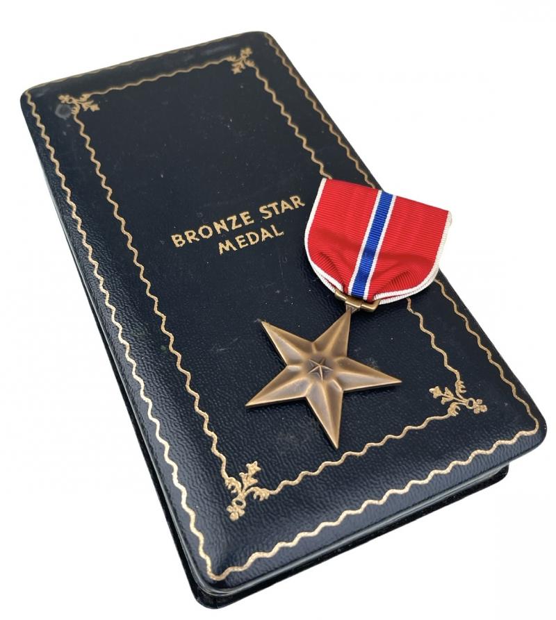 US WW2 Bronze Star in Case