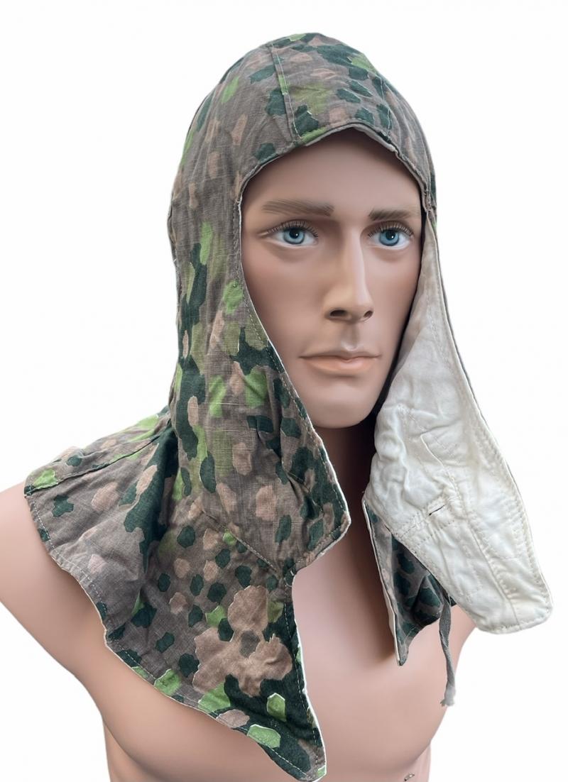 WaffenSS M44 DOT camo reversable winter Hood