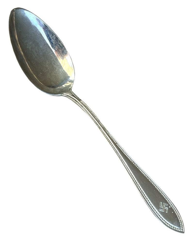 Third Reich Spoon with Swastika