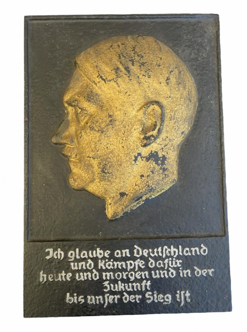 Adolf Hilter Plaquette