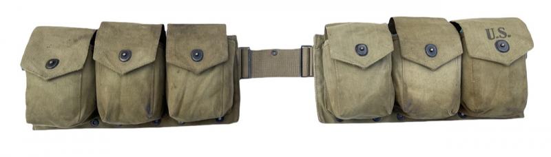 IMCS Militaria  US WW1 BAR Belt (Browning Automatic Rifle)