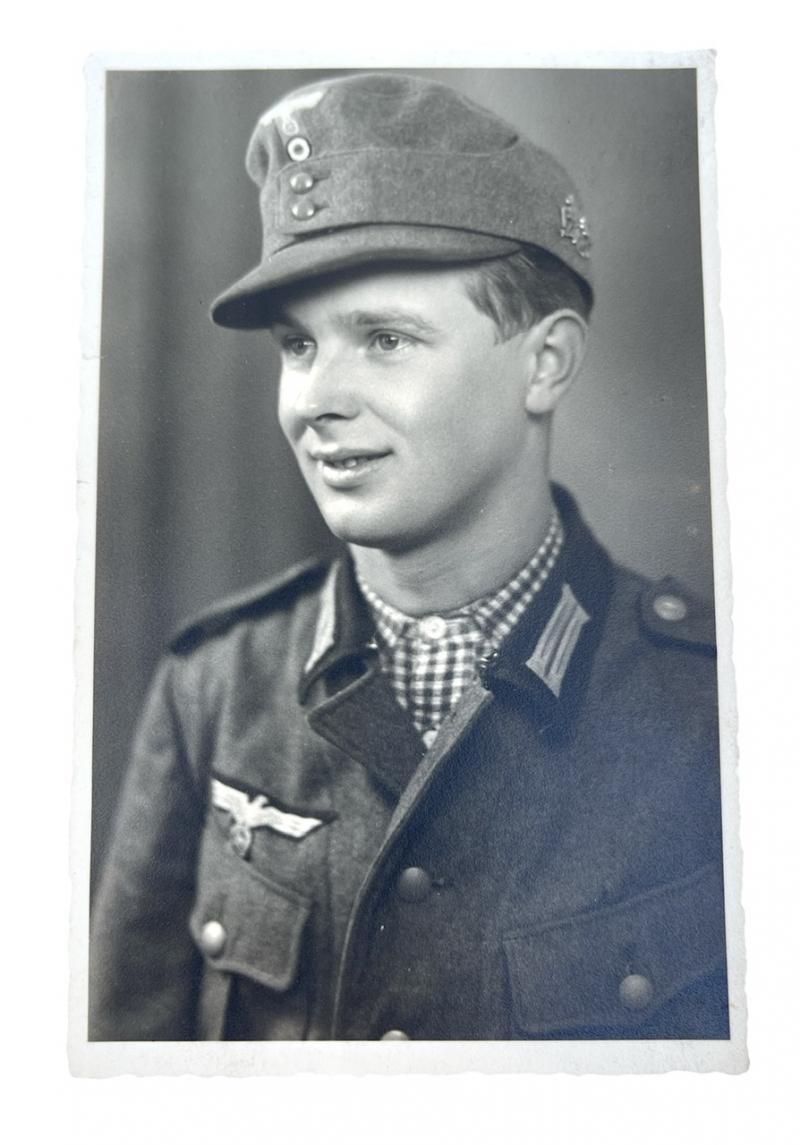 Wehrmacht Gebirgsjager Postcard Photograph