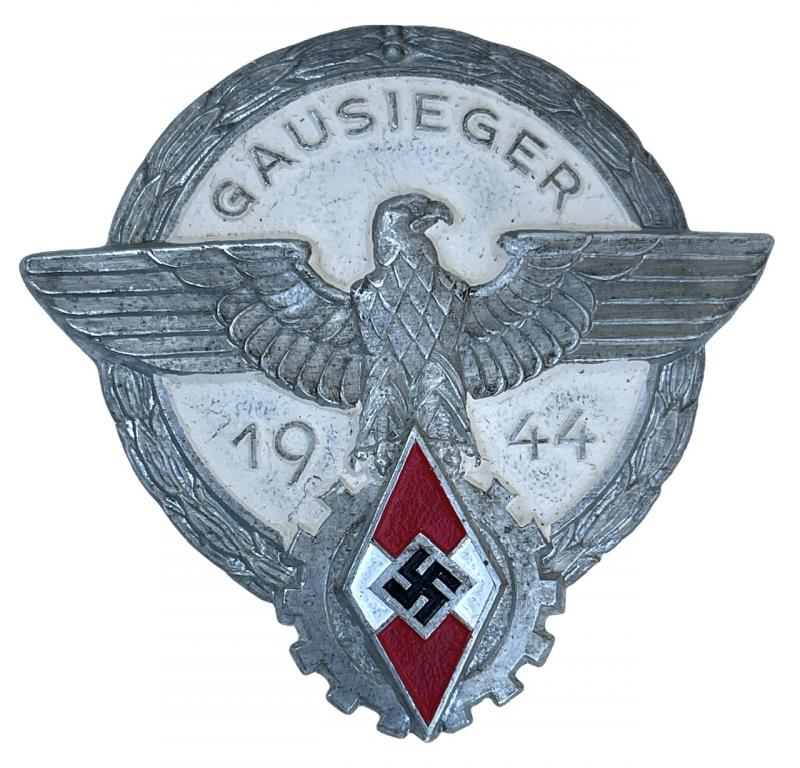 Hitler-Jugend Gausieger Badge in Silver 1944