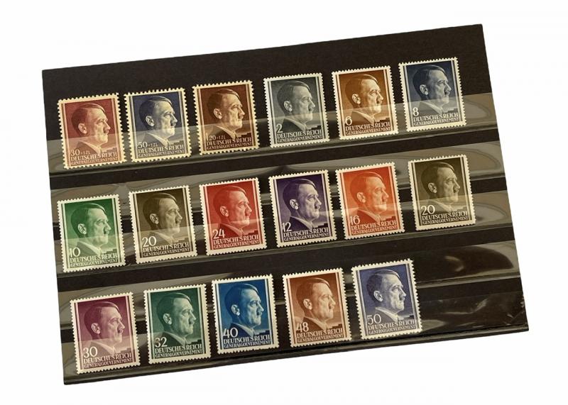 17 Third Reich Postal Stamps