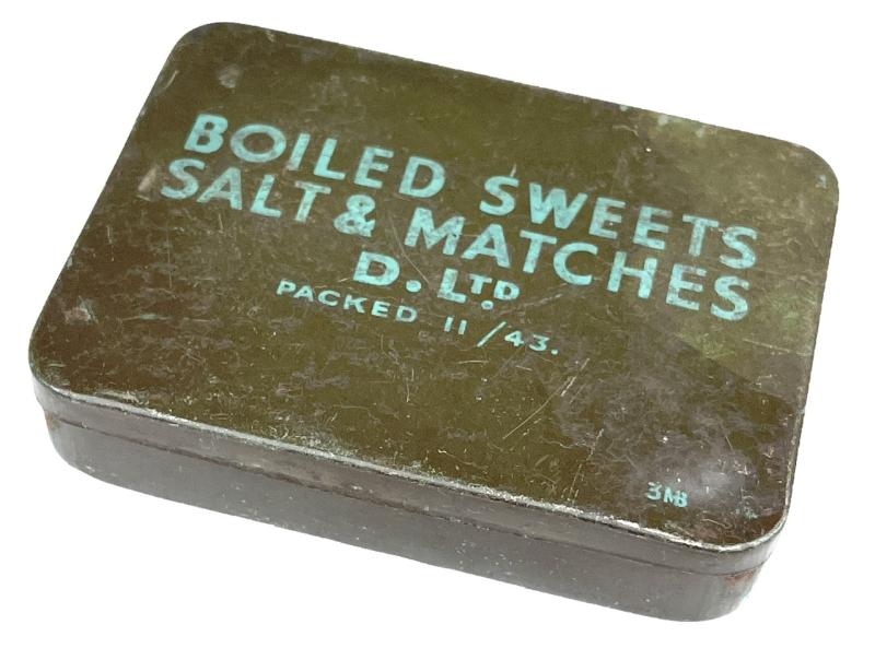 British WW2 metal Field Ration Can