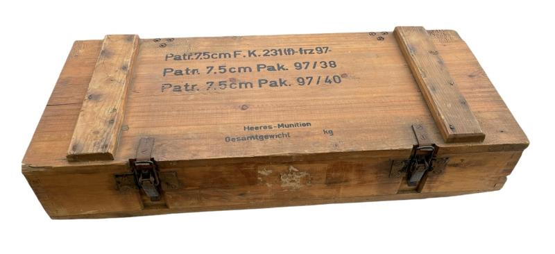 IMCS Militaria | Wehrmacht 7,5cm PAK 97/38 Ammunition Case
