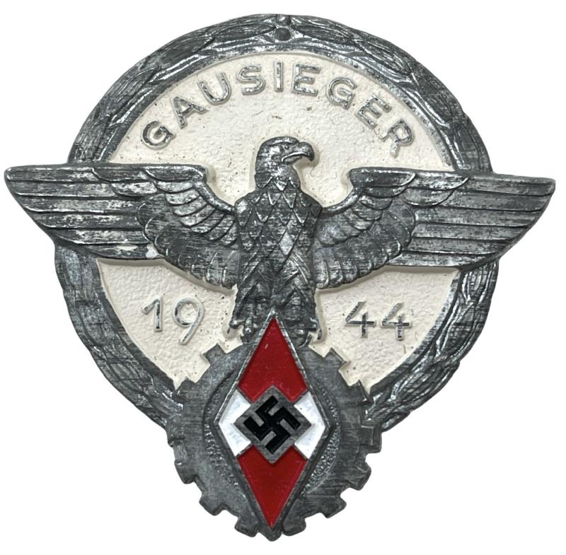 Hitler-Jugend Gausieger Badge in Silver 1944