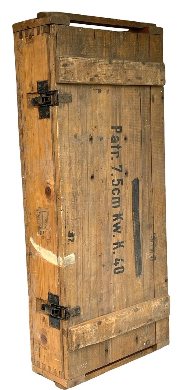 Wehrmacht 7,5cm K.w.K.40 Gr. Transport Case