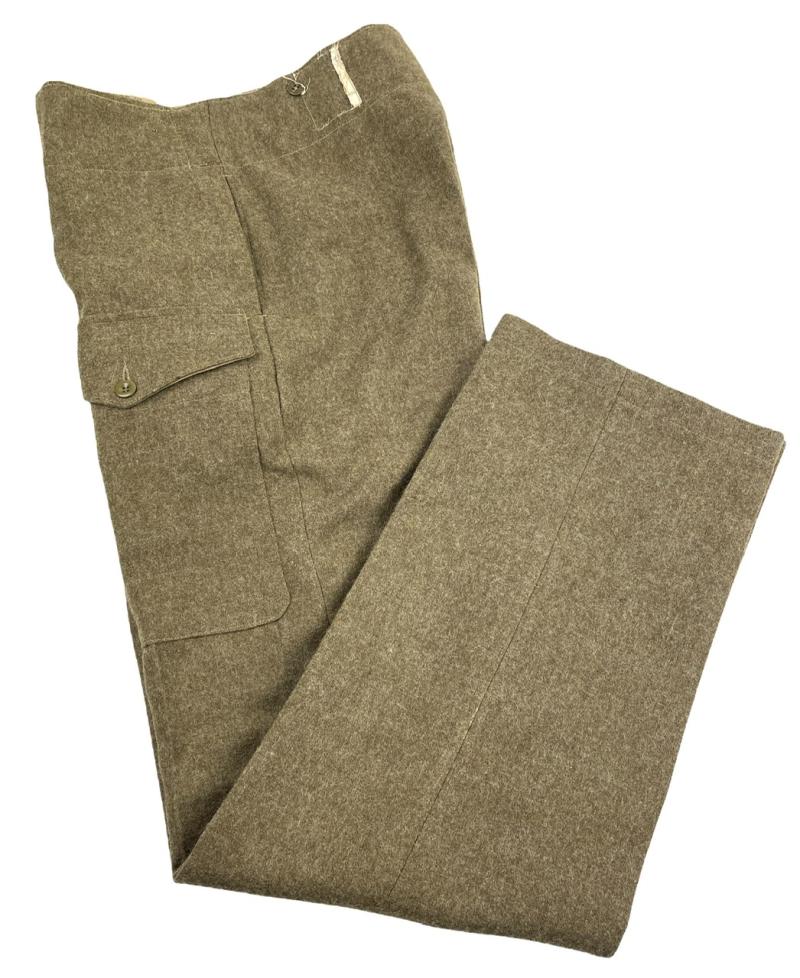 British WW2 1940 Patern Battle Dress Trousers