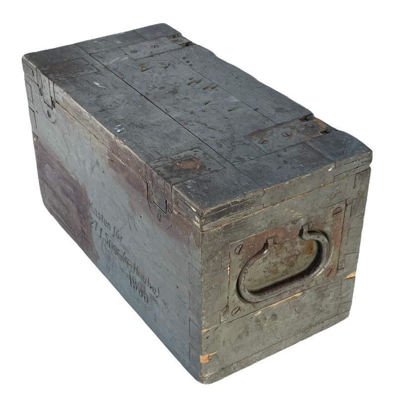 Wehrmacht Ammunition Case E.Kzdr C27 f Spgr. (m Haube)