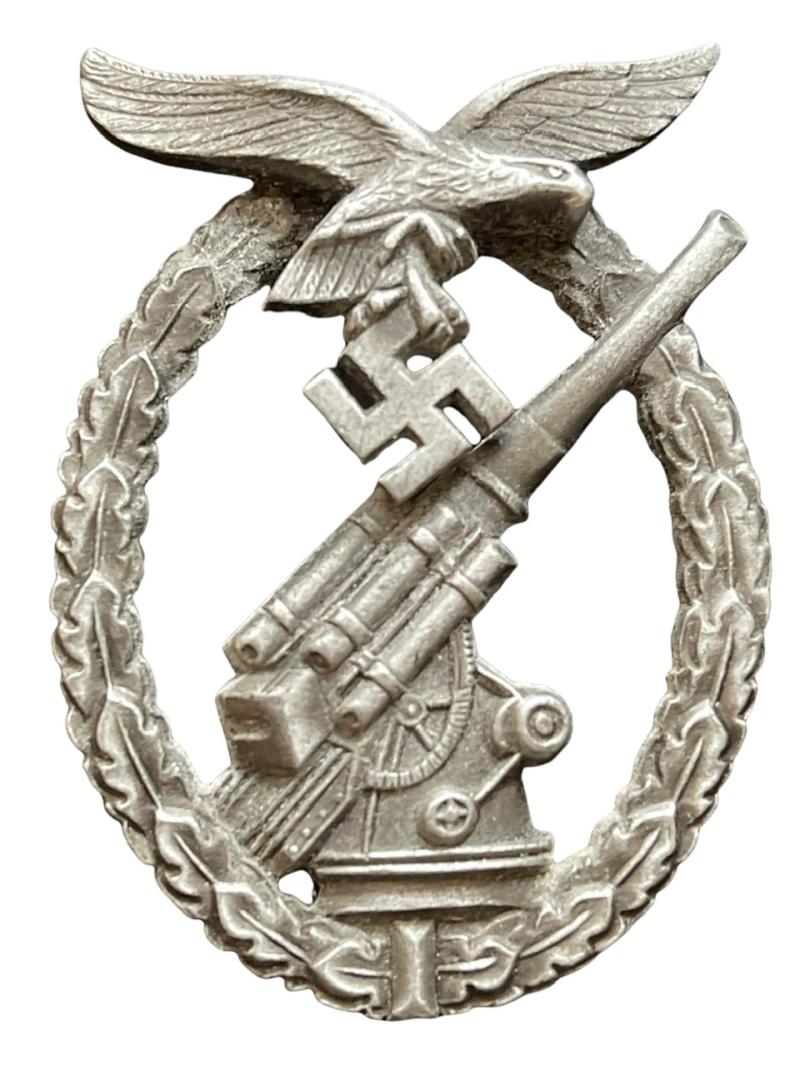 Luftwaffe Flak Abzeichen (Anti Aircraft Artillery Badge)