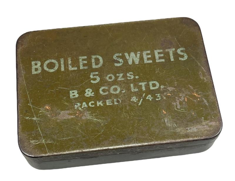 British WW2 metal Field Ration Can