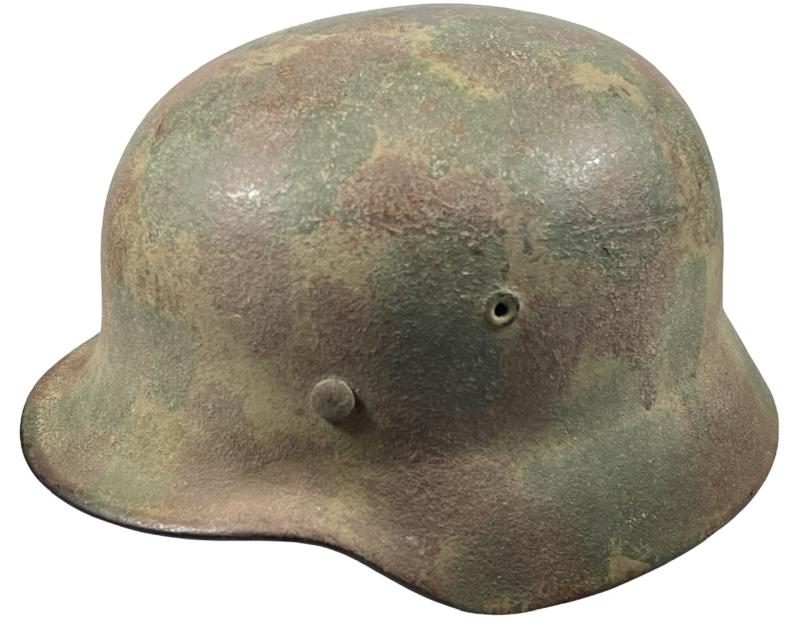 WH/Polizei/WaffenSS M40 DD three tone camo Helmet