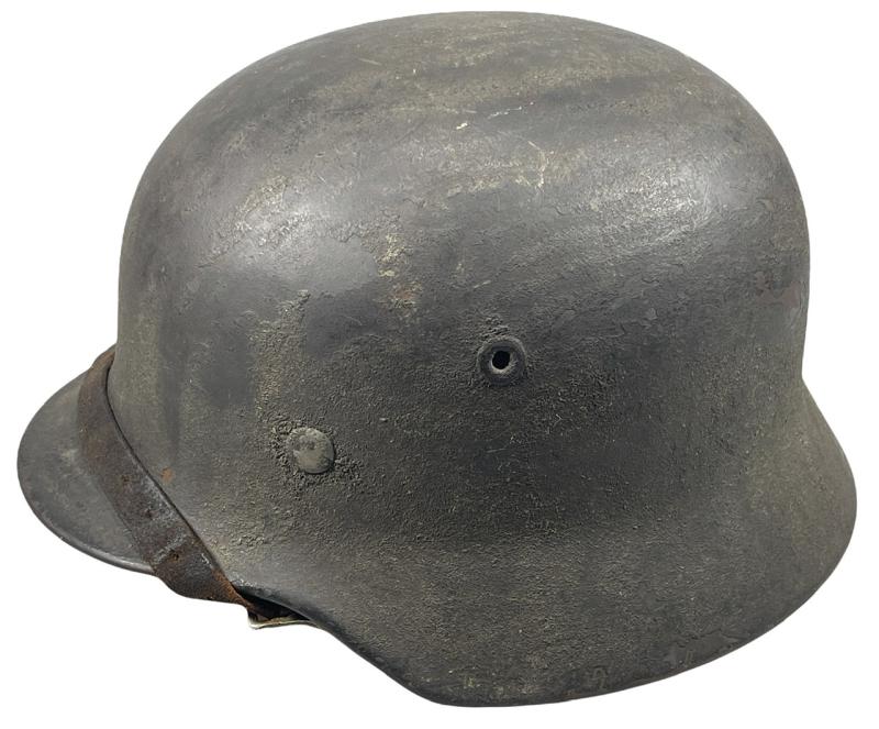 Luftwaffe M40 wood chip camo Helmet (ex helmet net)