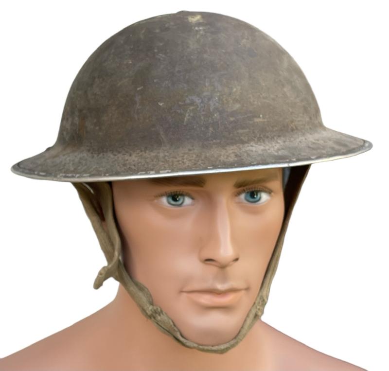 IMCS Militaria Belgium WW2 Brodie Helmet Brigade Piron