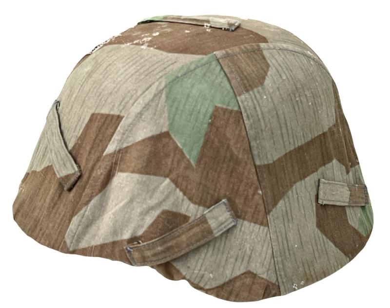 Wehrmacht M42 Helmet with Splitter camo Cover