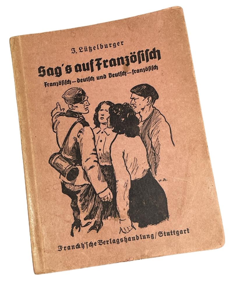 Wehrmacht German to French Translation Booklet