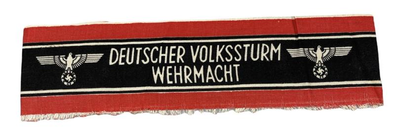 Deutscher Volkssturm Wehrmacht armband