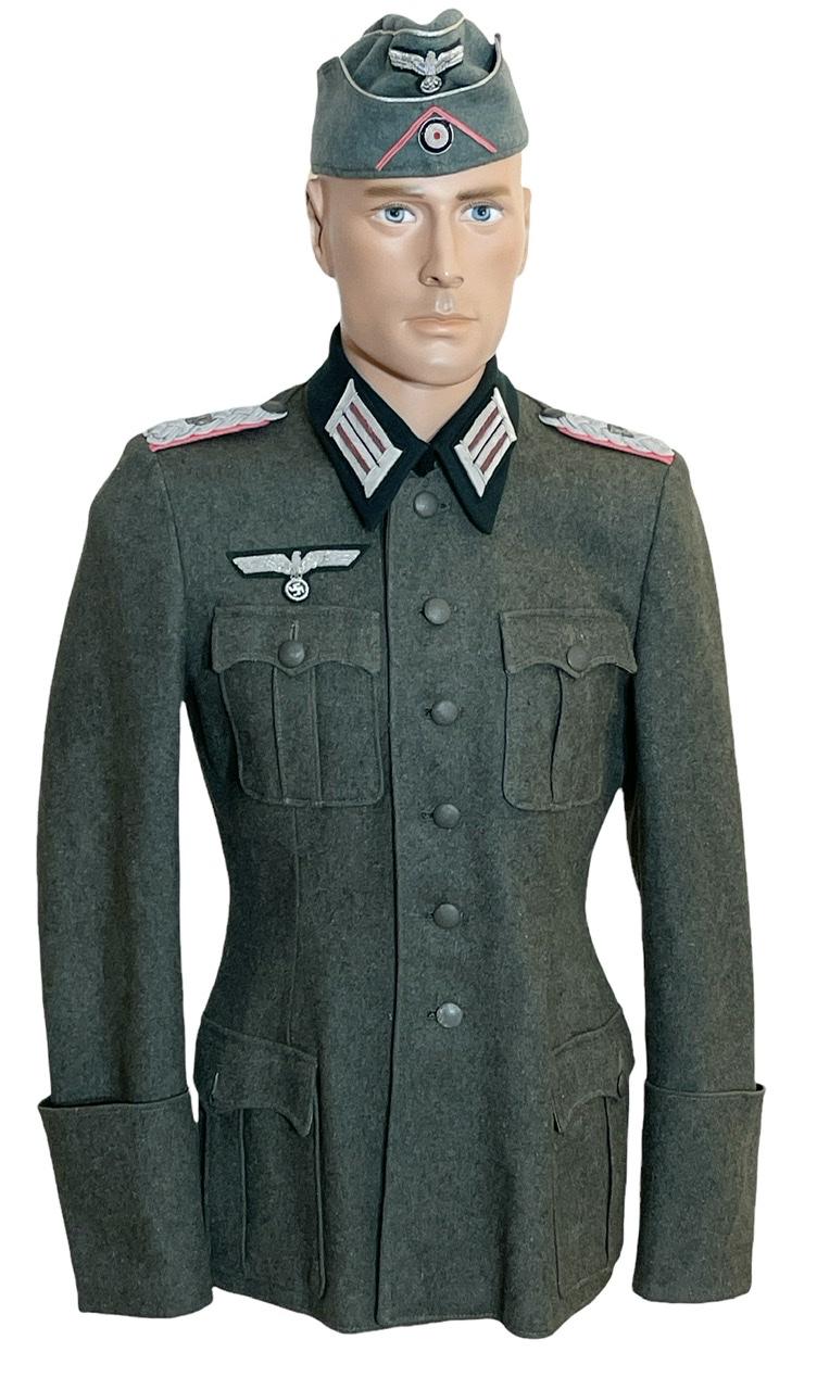 Wehrmacht Panzer Abwehr Tunic and Side Cap