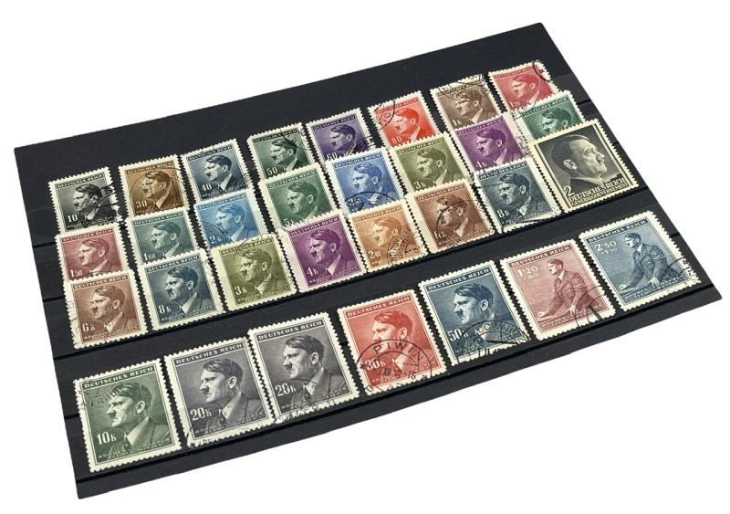 31 Third Reich Postal Stamps