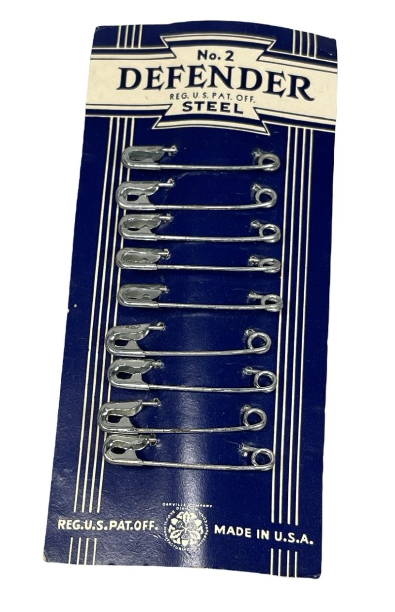 US WW2 Medical Safety Pins