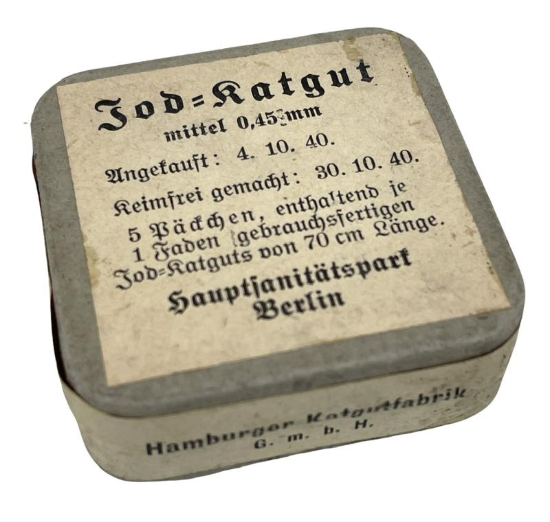 Wehrmacht Medical Sature Jod-Katgut