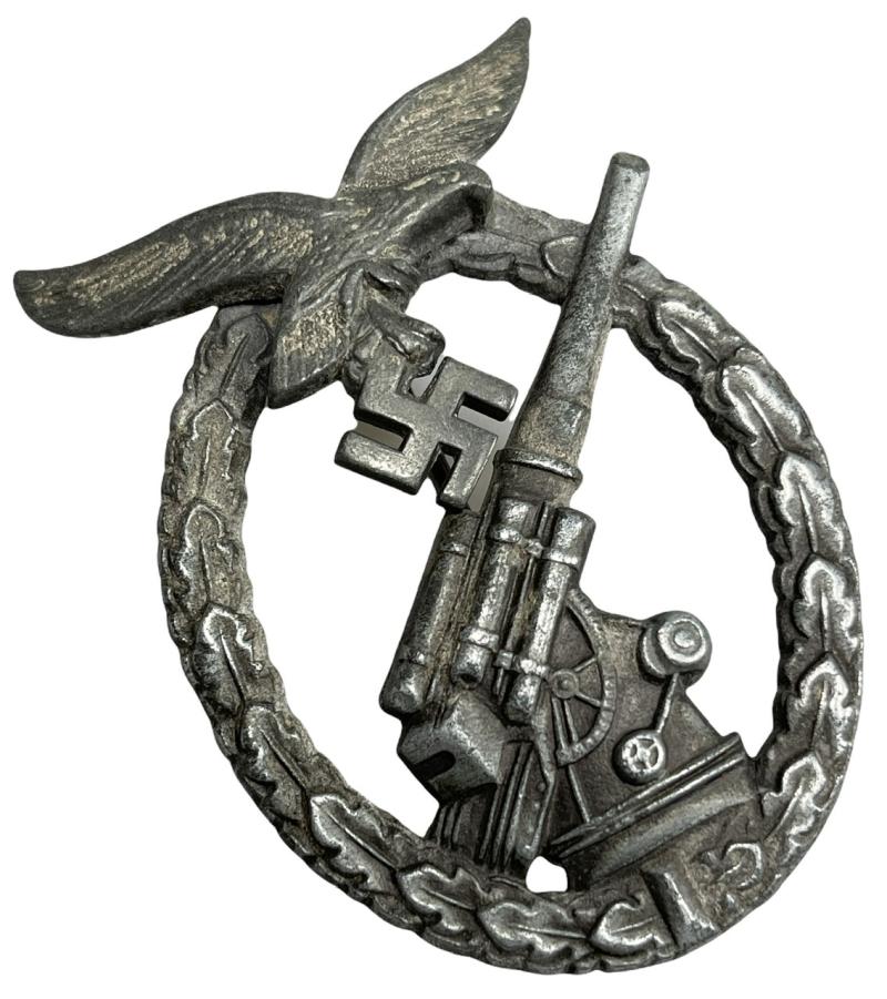 Luftwaffe Flak Abzeichen (Anti Aircraft Artillery Badge)