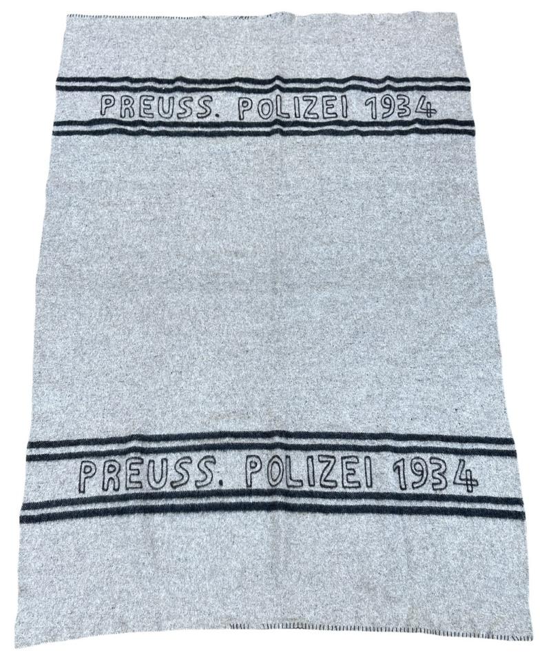 Third Reich Polizei Blanket