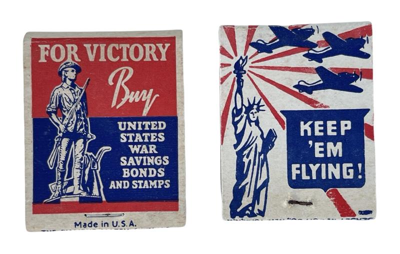 US WW2 War Bonds Matches