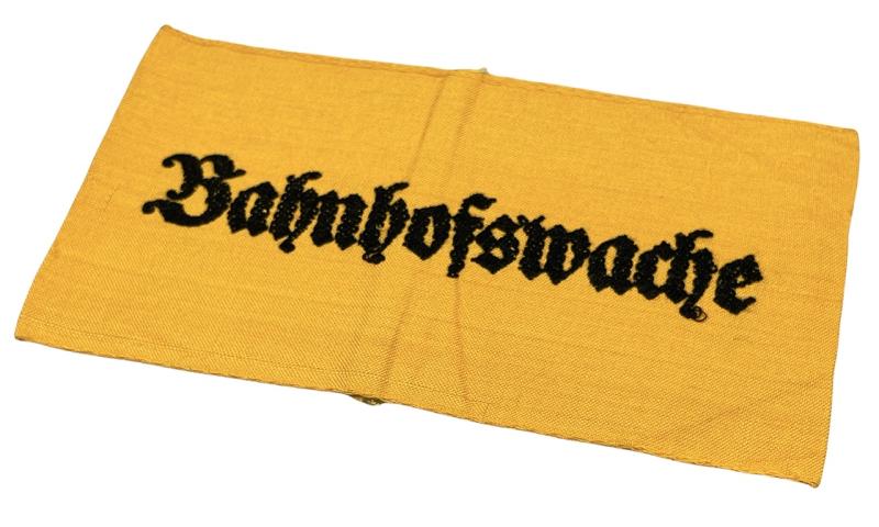 Third Reich armband Bahnhofwache