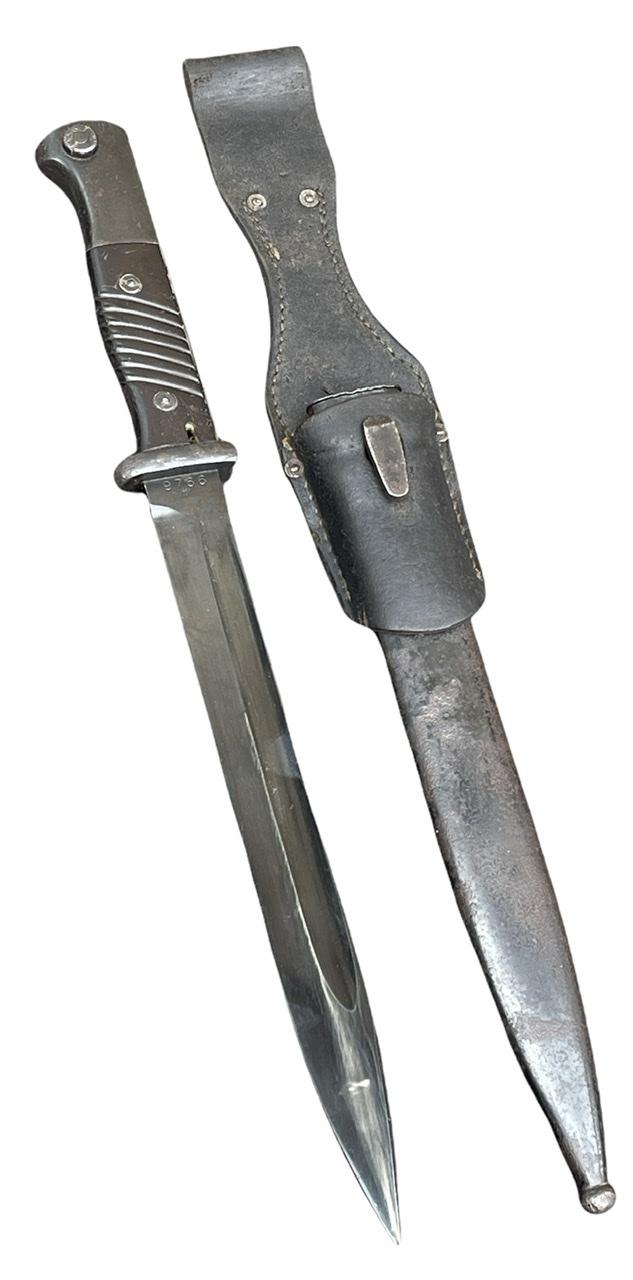 K98 Bayonet with matching numbers and Frog