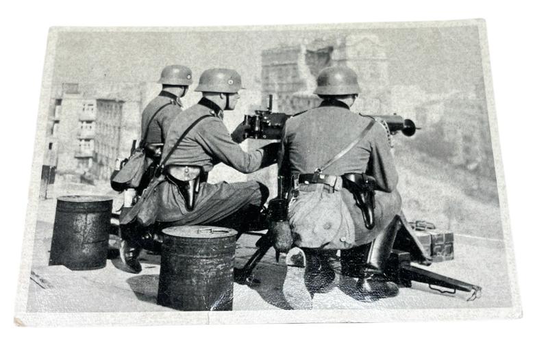 Polizei/SS Postcard