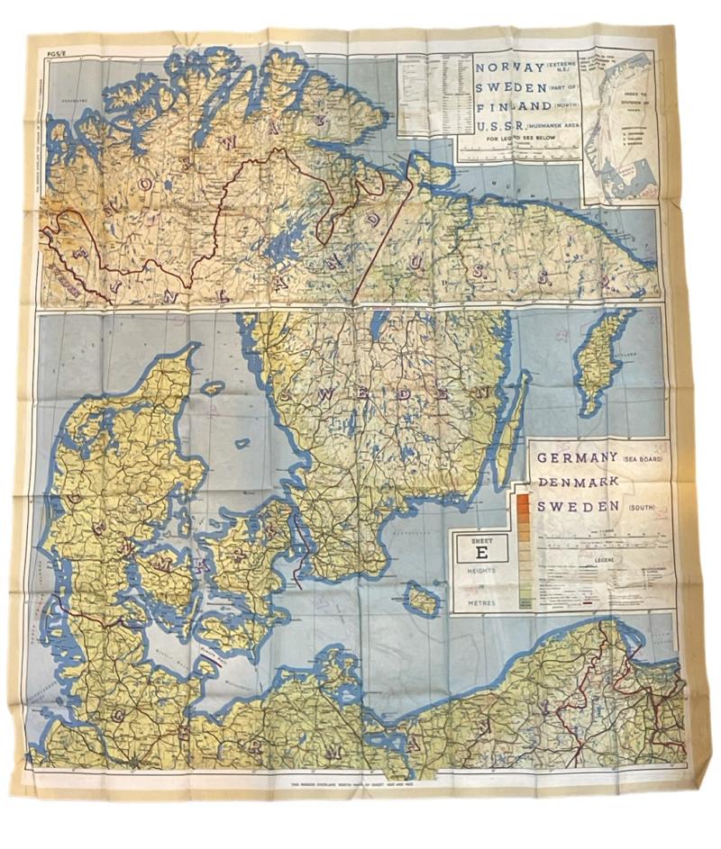 British/US WW2 Escape Map